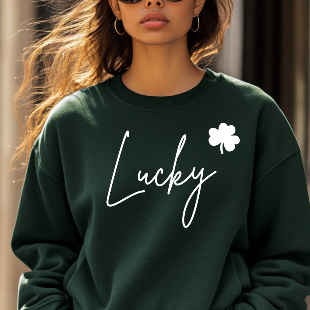 St. Patrick Day Lucky Design for Festive Celebrations Sweatshirt