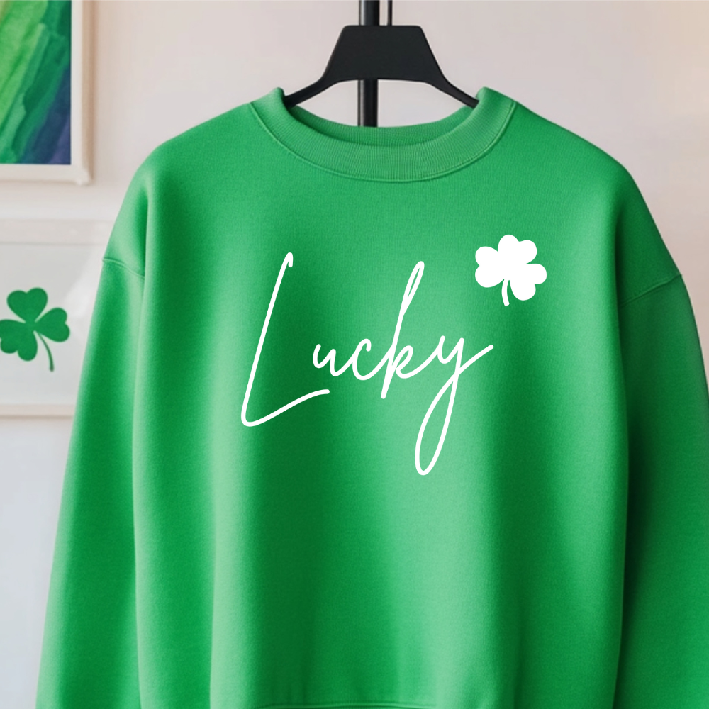 St. Patrick Day Lucky Design for Festive Celebrations Sweatshirt