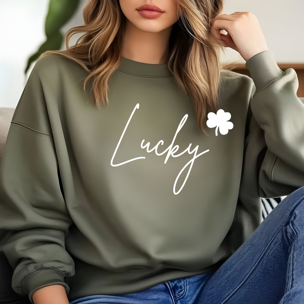 St. Patrick Day Lucky Design for Festive Celebrations Sweatshirt
