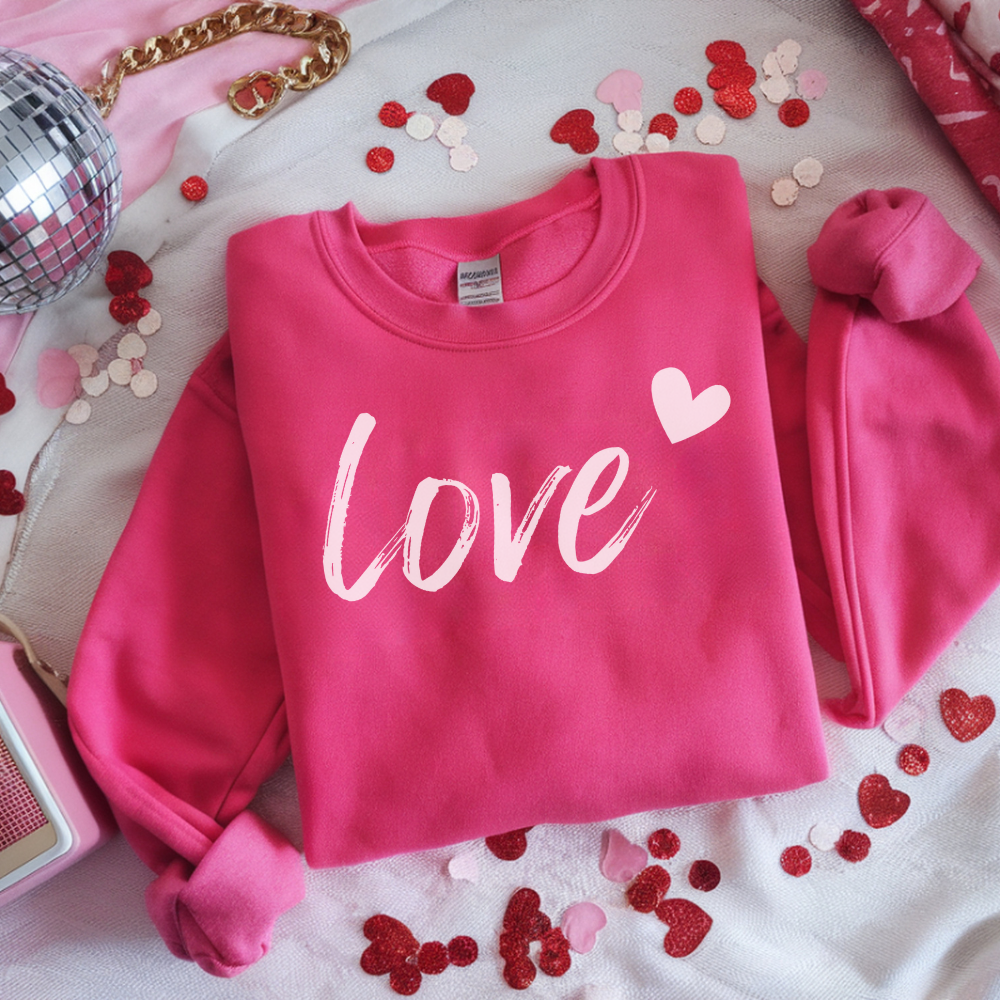 Love Women's Comfort Fit Sweatshirt - Perfect Gift for Mom, Wife, Daughter