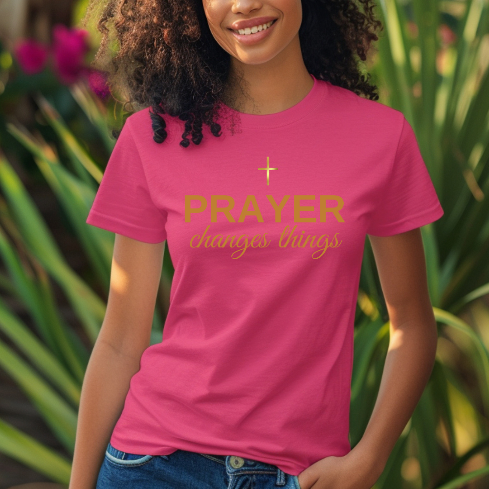 Prayer T-Shirt -Unisex Inspirational Christian Apparel
