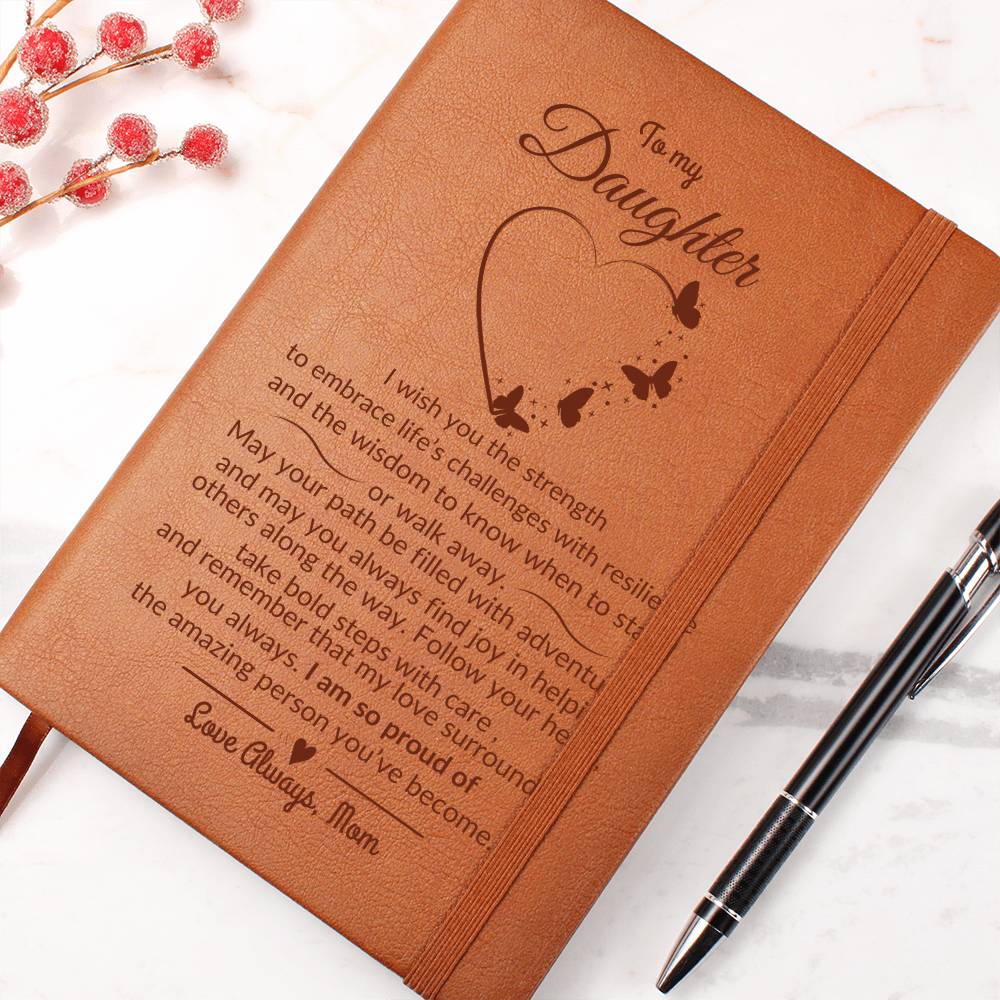 To My Daughter Sentimental Daughter Gift - Keepsake Journal