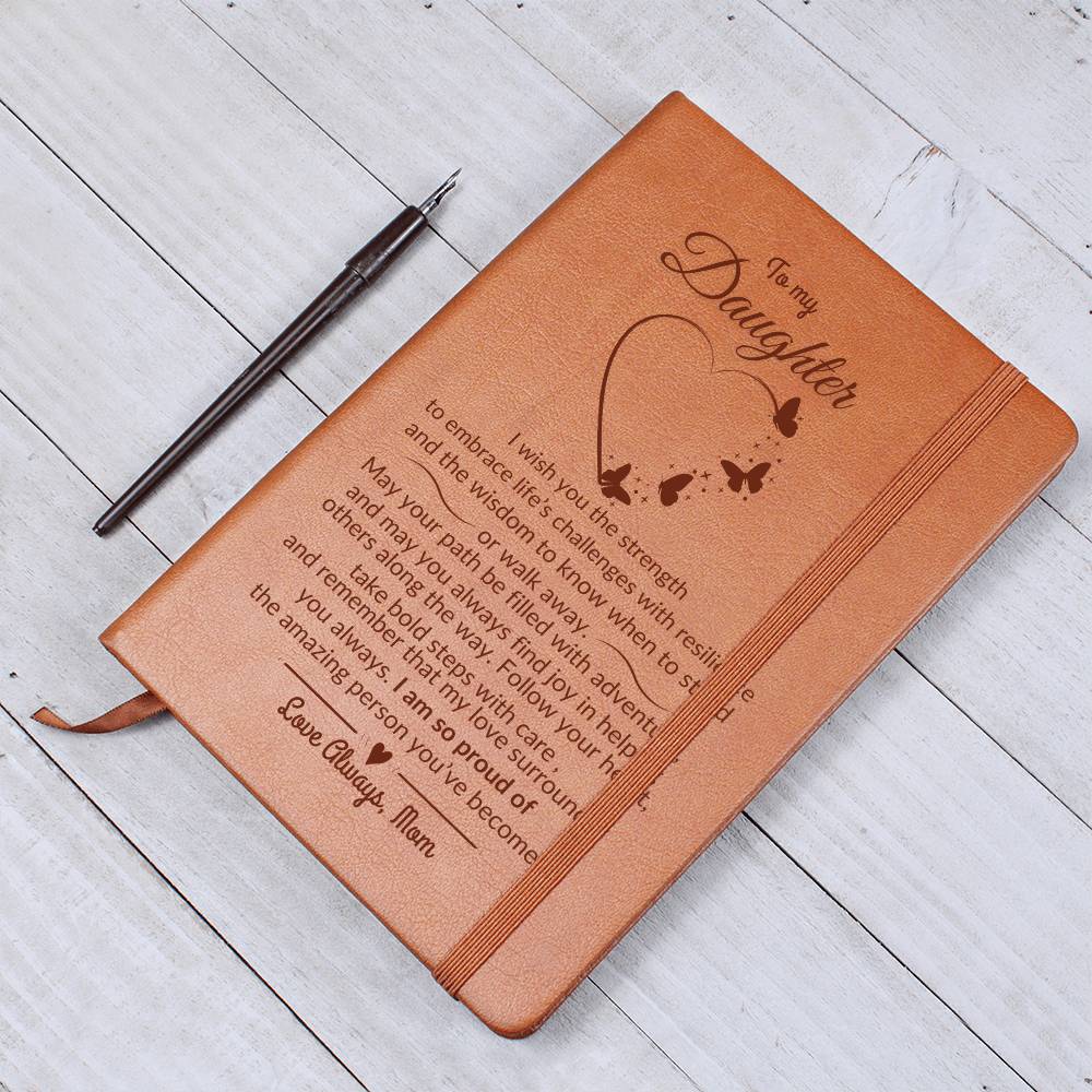 To My Daughter Sentimental Daughter Gift - Keepsake Journal