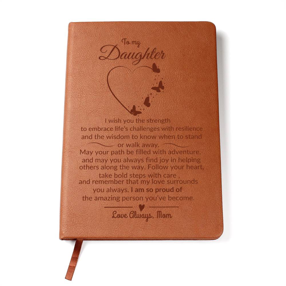 To My Daughter Sentimental Daughter Gift - Keepsake Journal