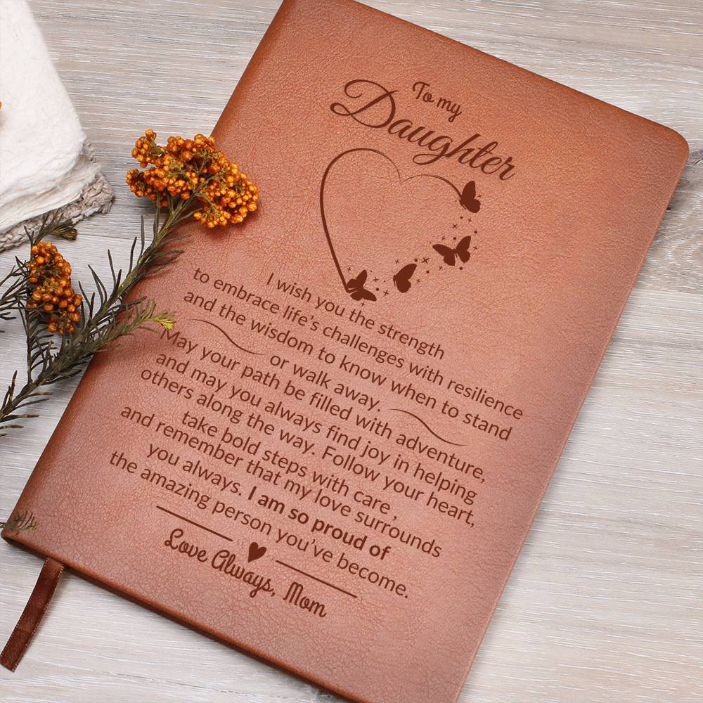 To My Daughter Sentimental Daughter Gift - Keepsake Journal