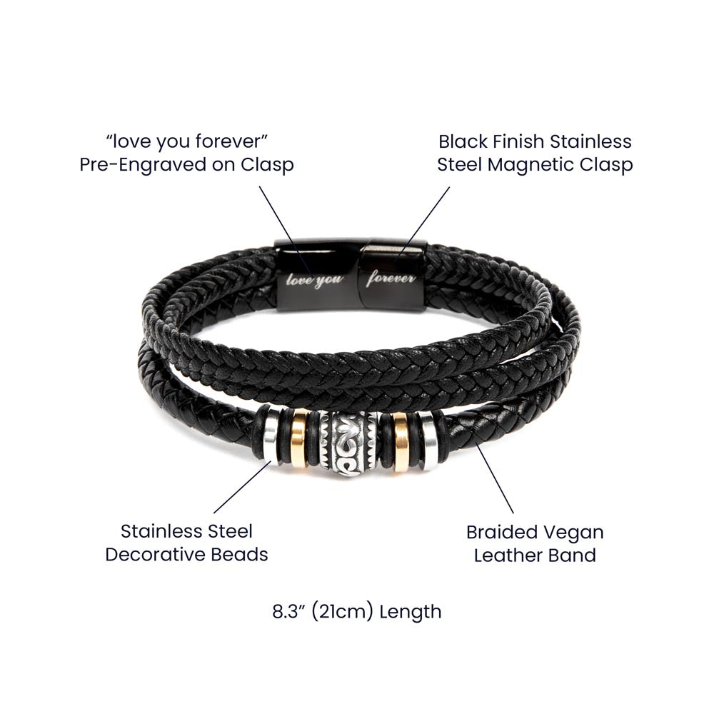 Grandson Bracelet - Heartfelt Gift for Grandson