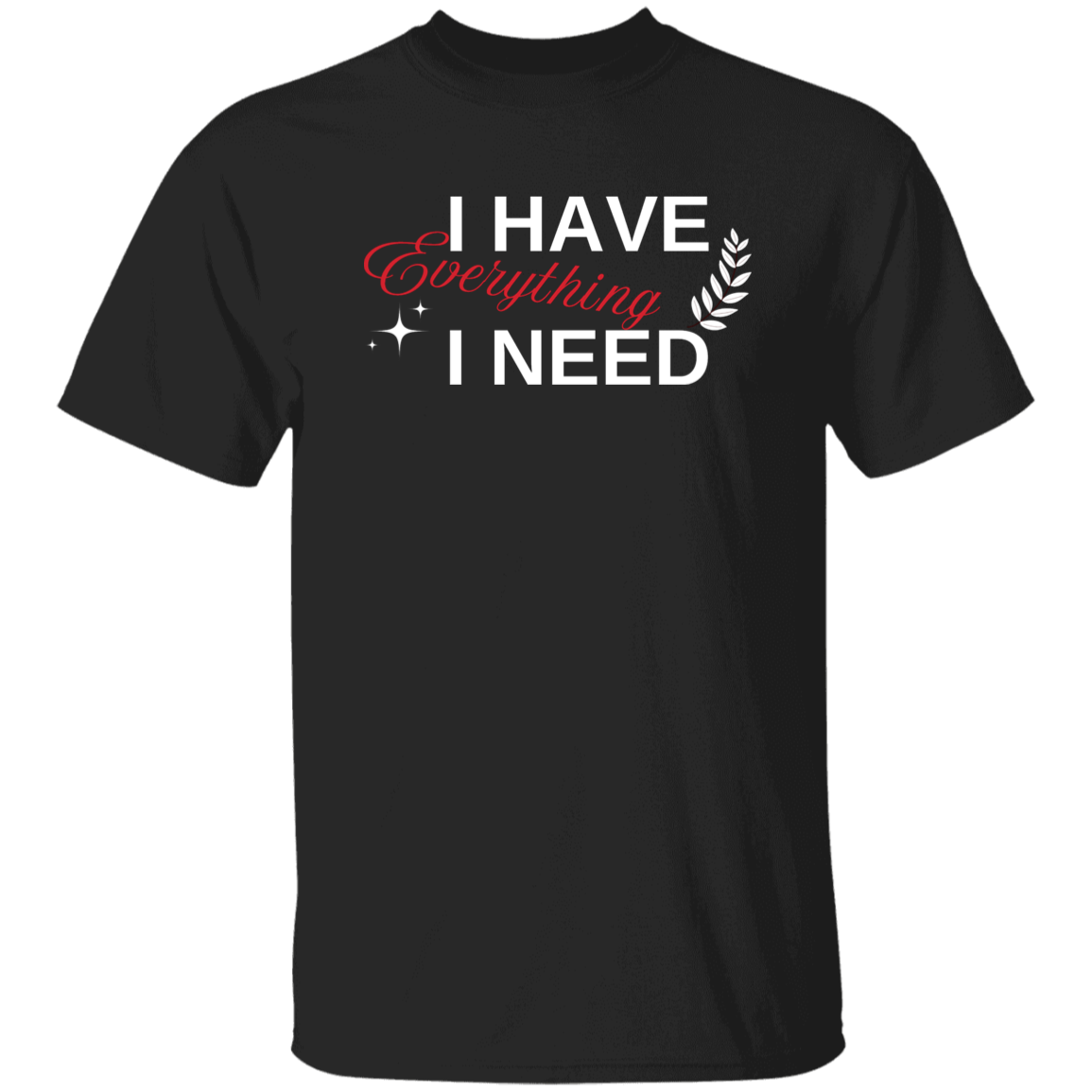 I Have Everything I Need T-Shirt for Him & Her