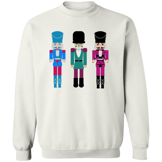 Nutcracker Print Christmas Sweatshirt