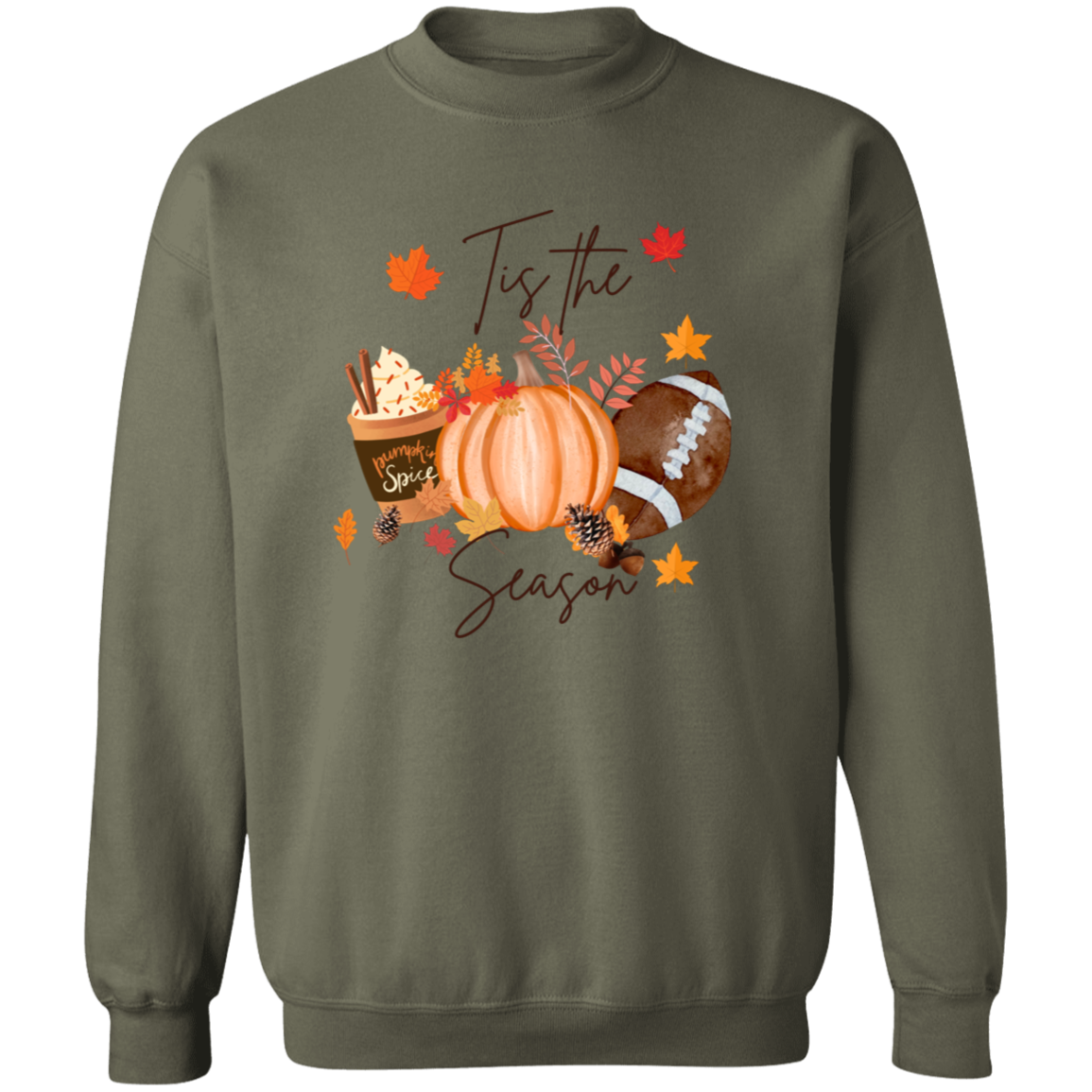 Tis The Season Crewneck Pullover Sweatshirt