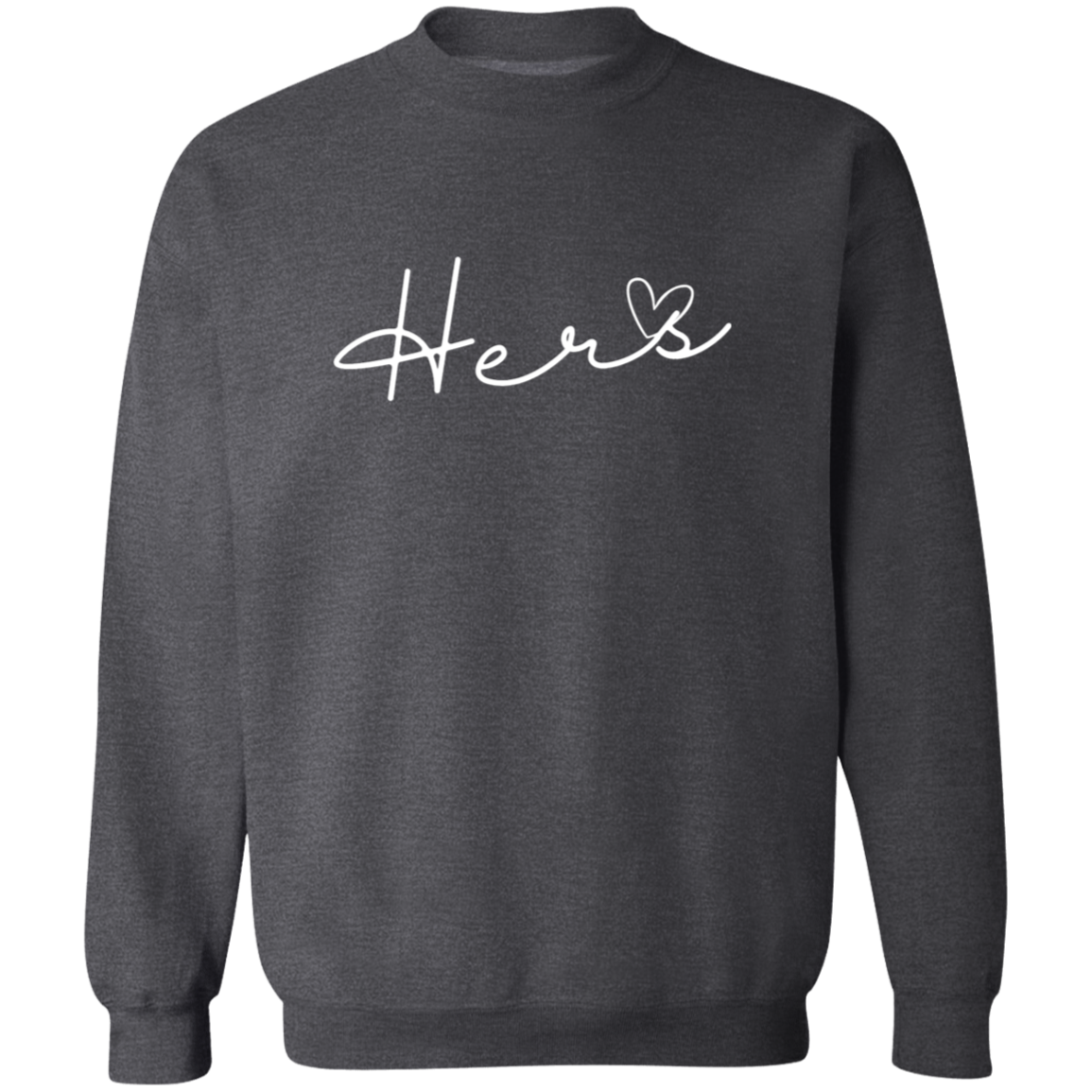 His and Hers Valentine's Day Sweatshirt for Couples