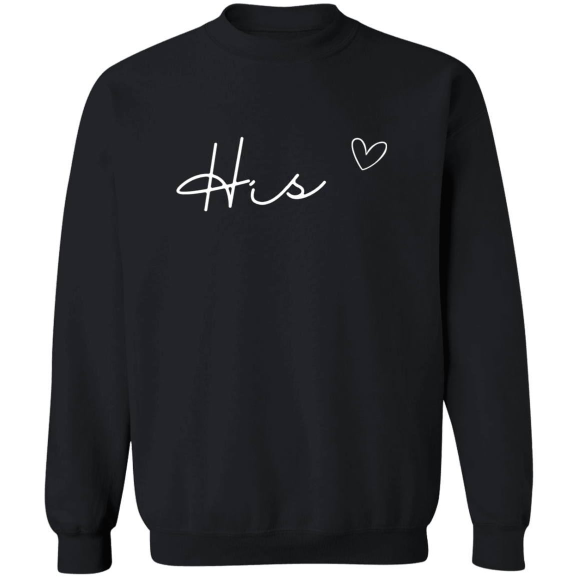 His and Hers Valentine's Day Sweatshirt for Couples