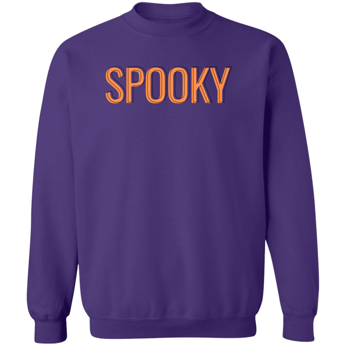 Spooky Crewneck Pullover Sweatshirt