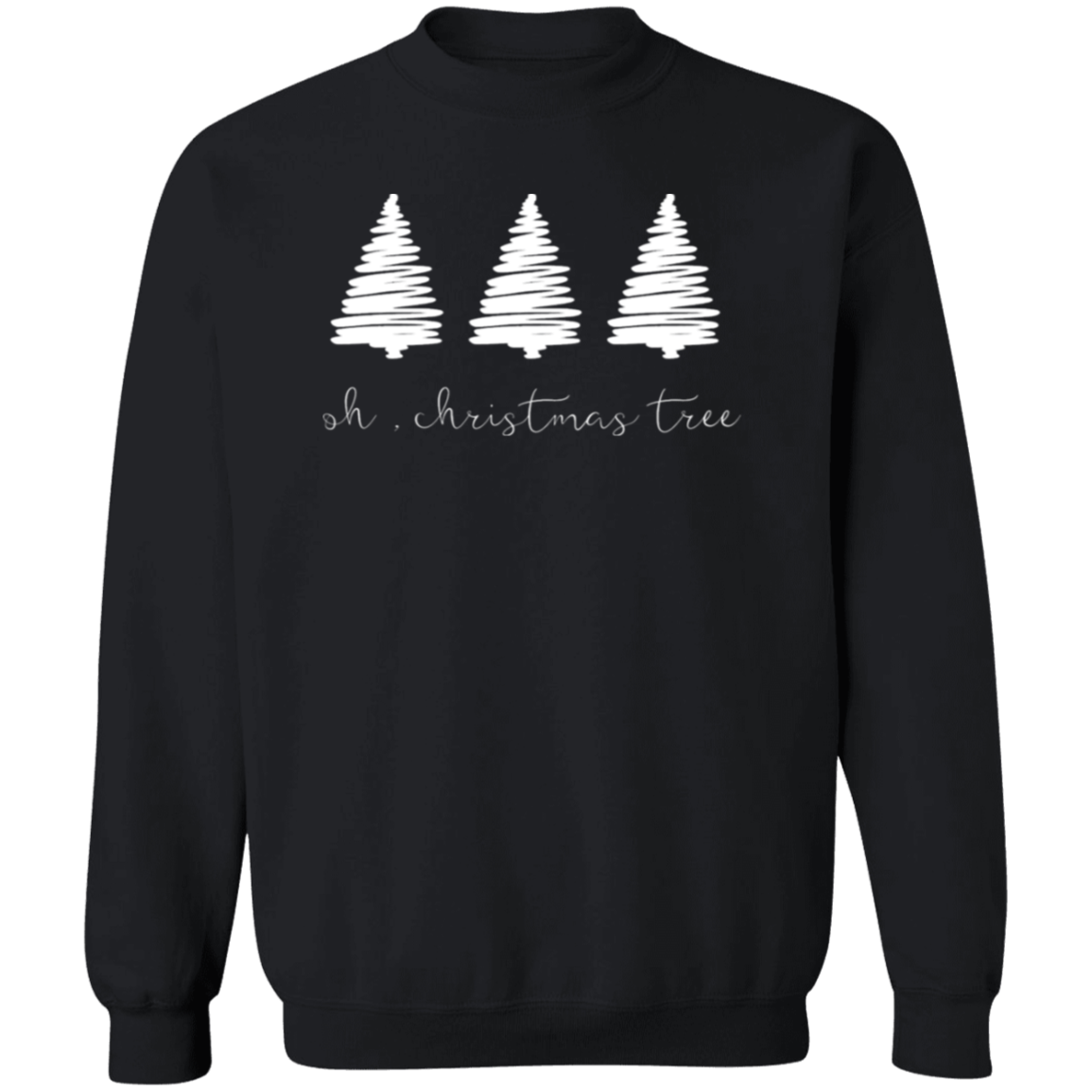 Festive Christmas Tree Sweatshirt for Holiday Cheer