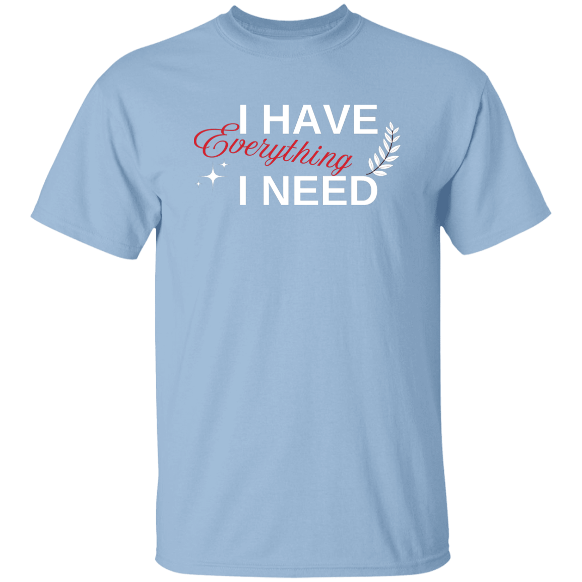 I Have Everything I Need T-Shirt for Him & Her