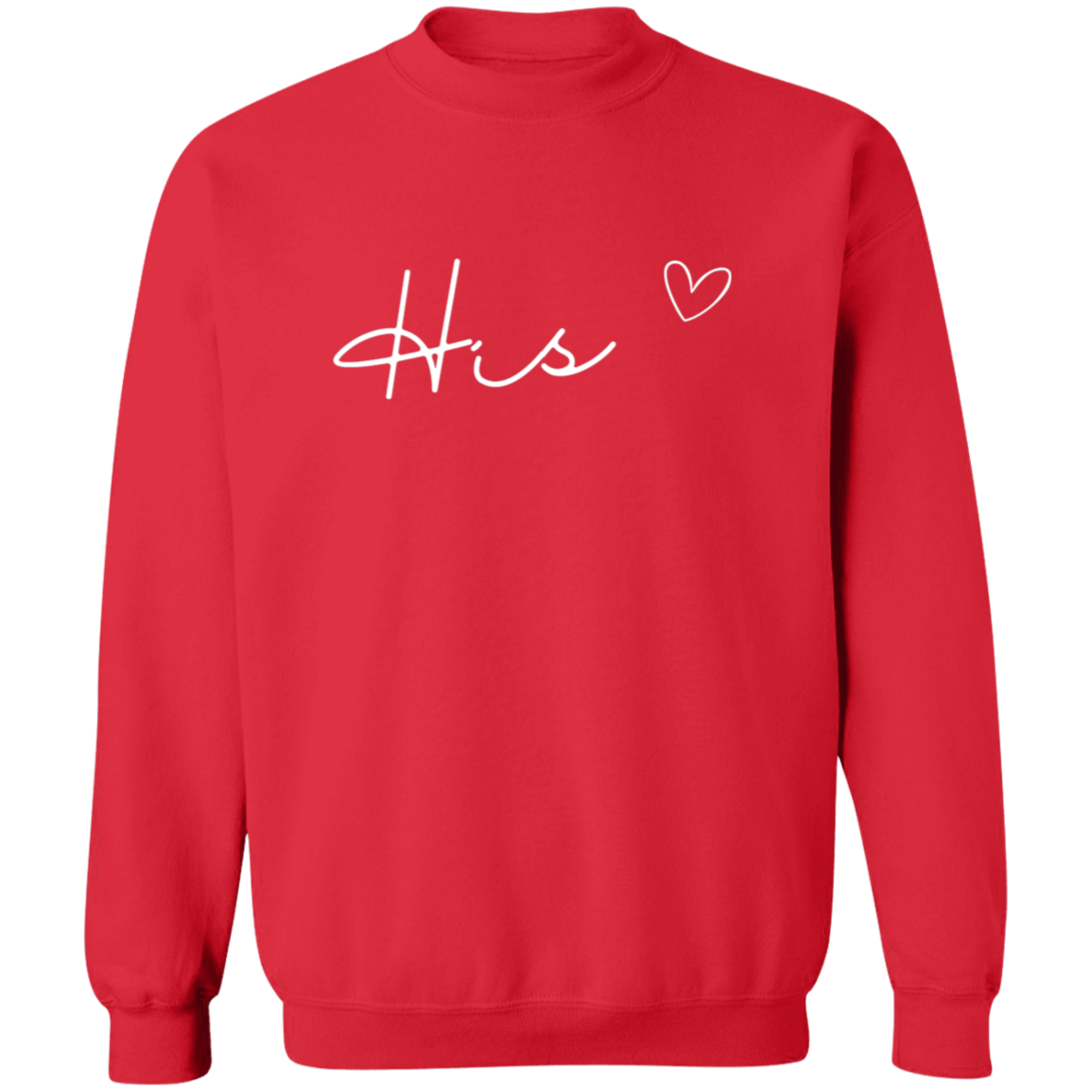 His and Hers Valentine's Day Sweatshirt for Couples