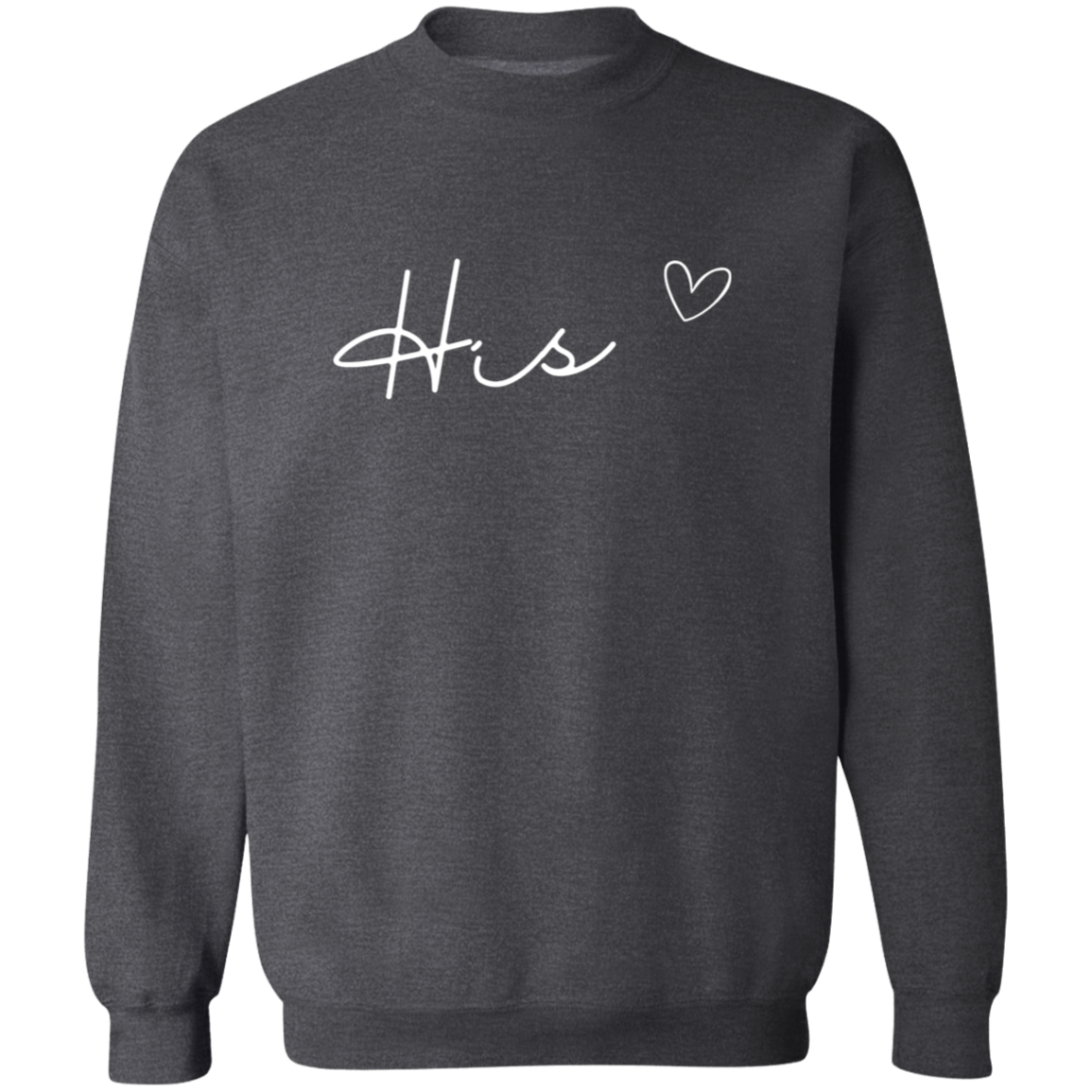 His and Hers Valentine's Day Sweatshirt for Couples