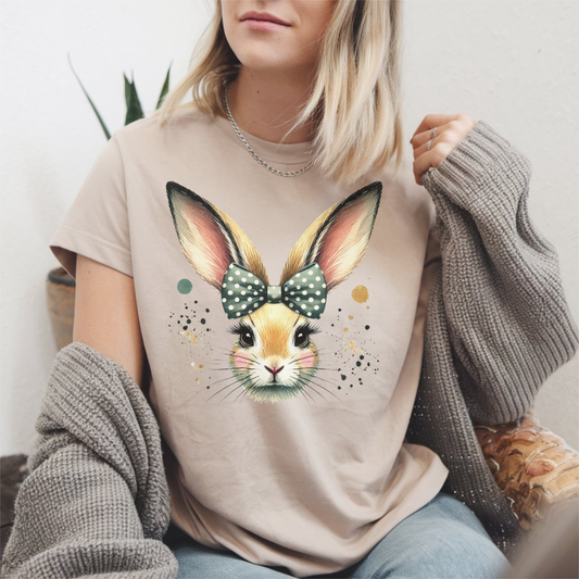 Bunny Face T-Shirt - Cute Rabbit Graphic Tee