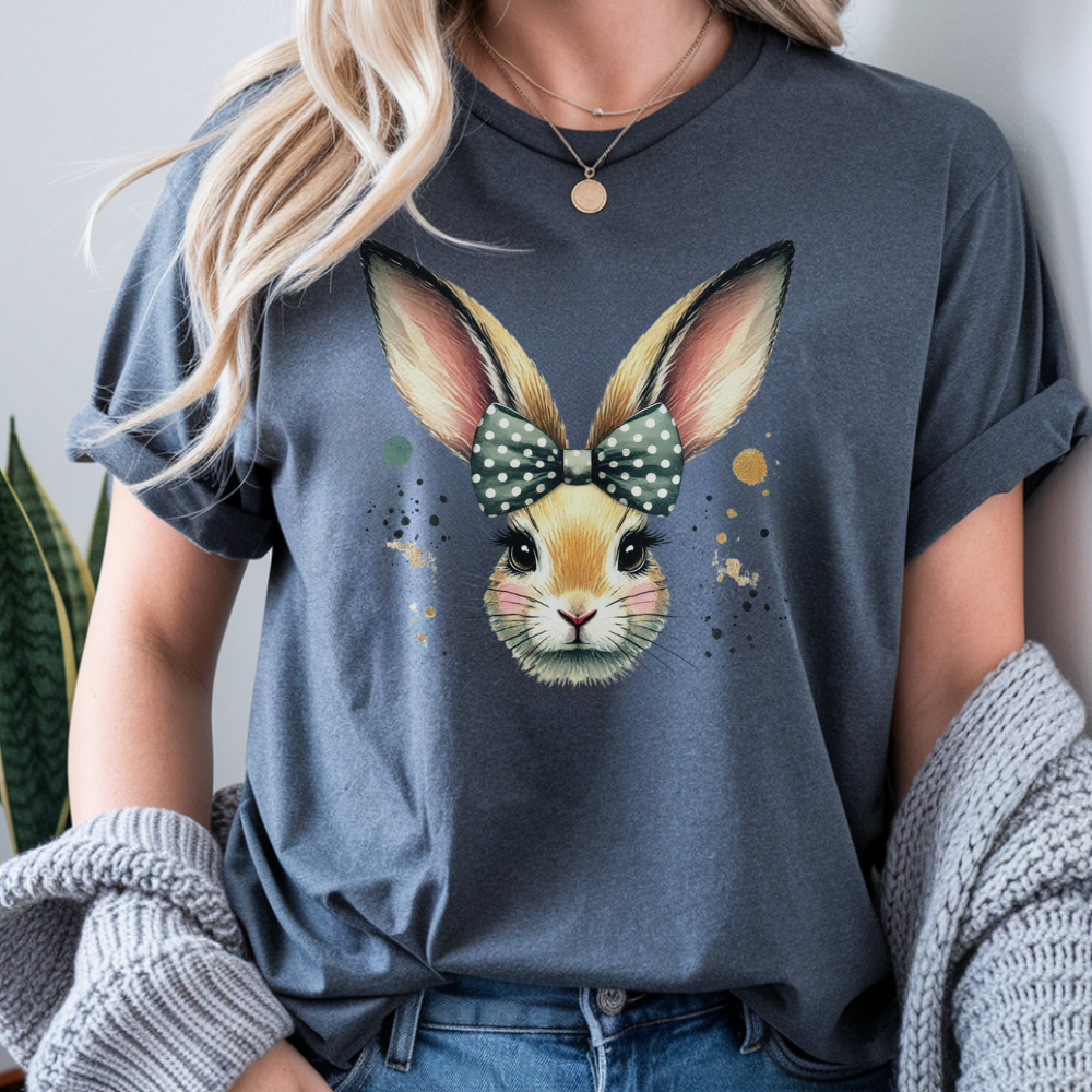 Bunny Face T-Shirt - Cute Rabbit Graphic Tee