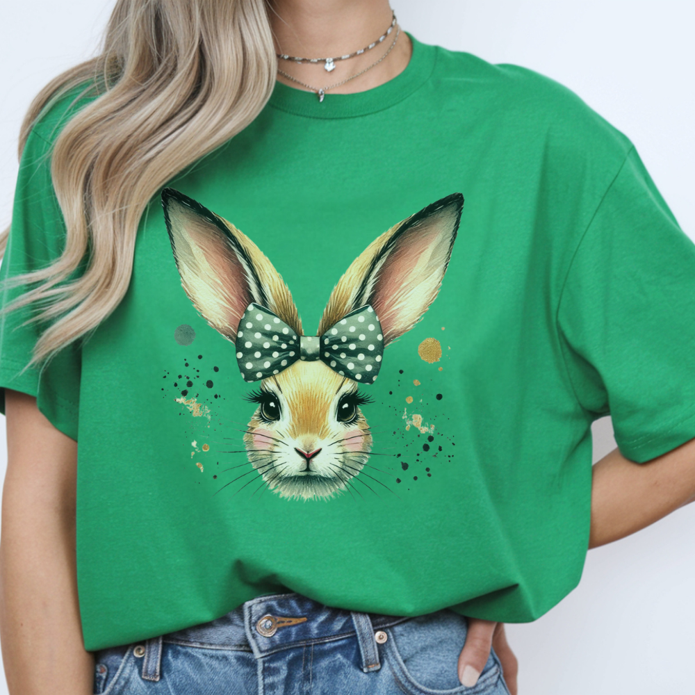 Bunny Face T-Shirt - Cute Rabbit Graphic Tee