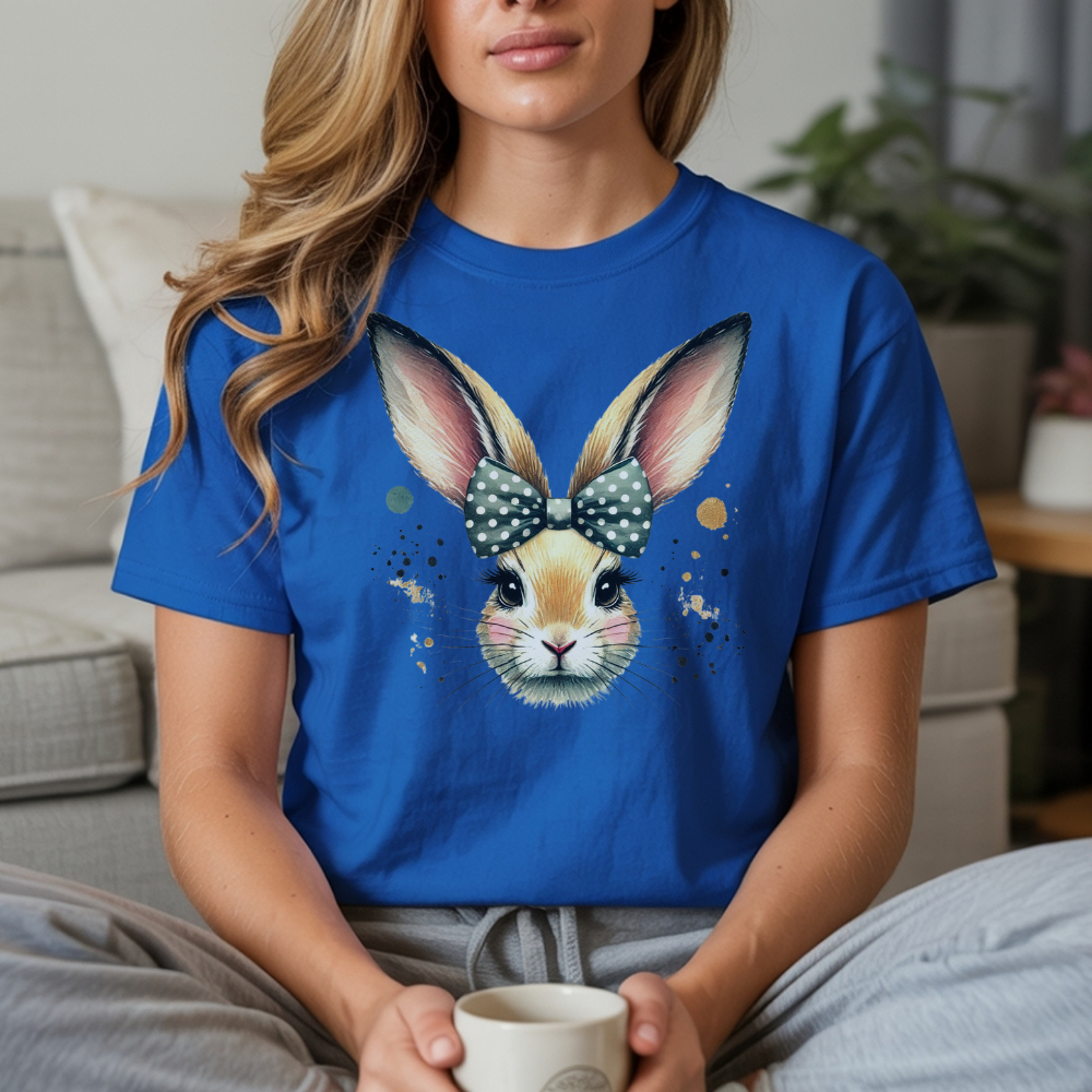 Bunny Face T-Shirt - Cute Rabbit Graphic Tee