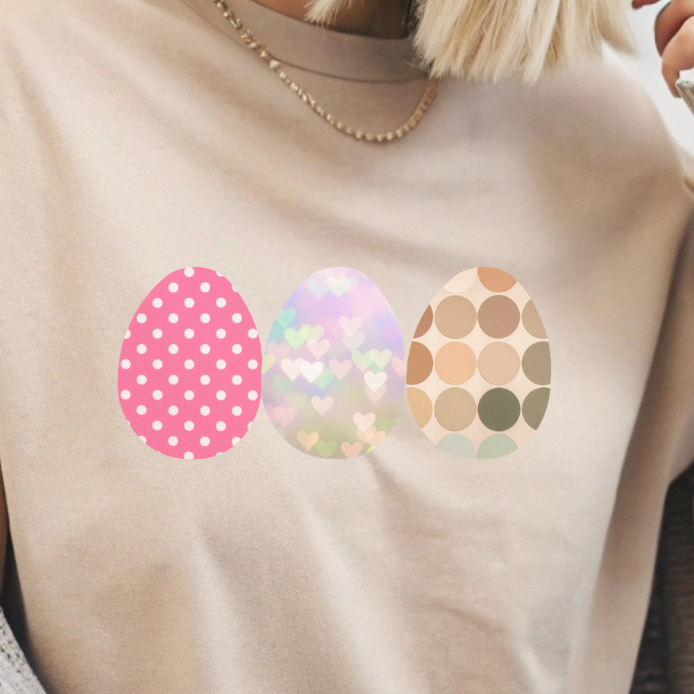 Easter Eggs T-Shirt - Premium Cotton Tee