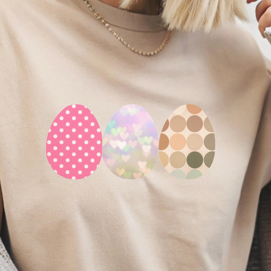 Easter Eggs T-Shirt - Premium Cotton Tee