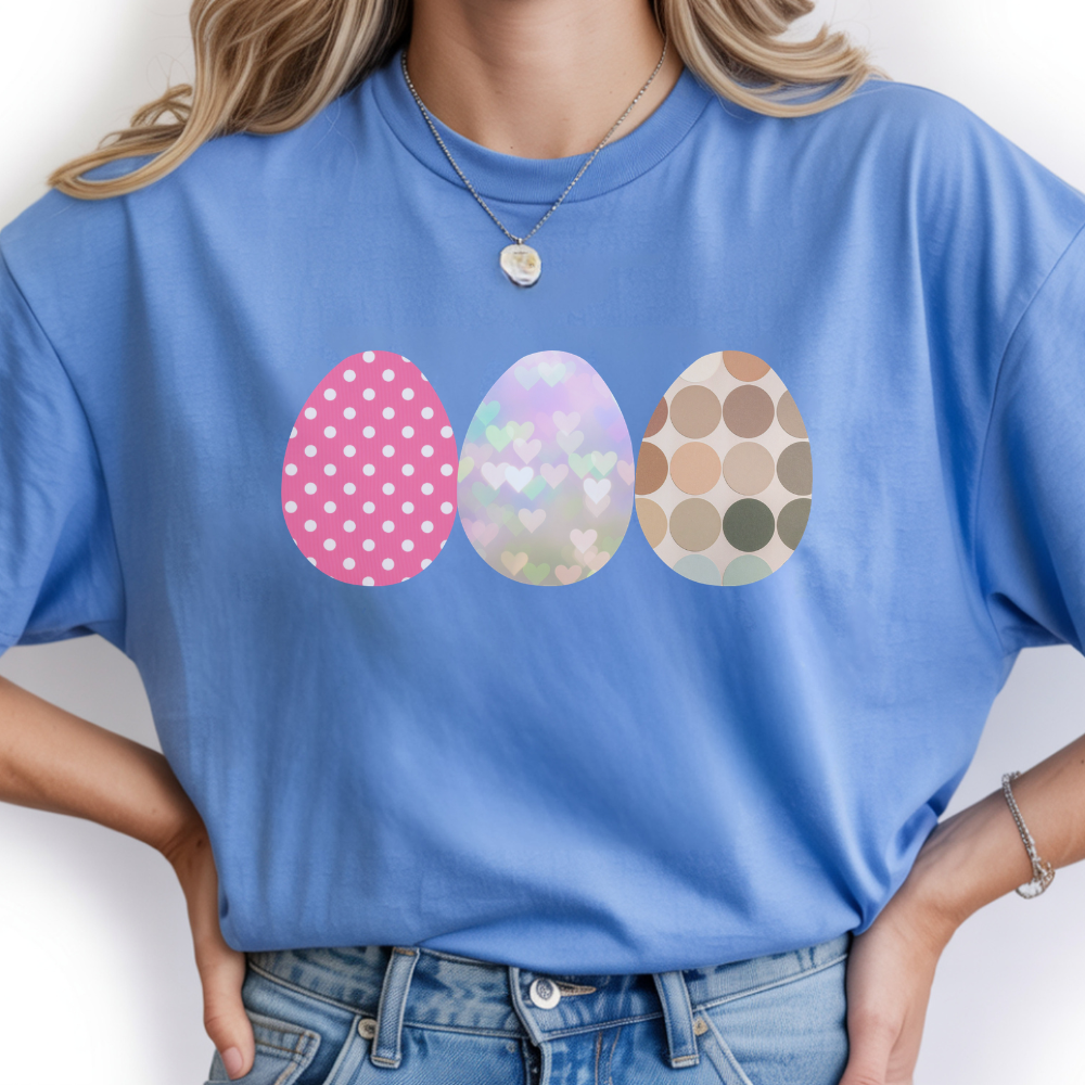 Easter Eggs T-Shirt - Premium Cotton Tee