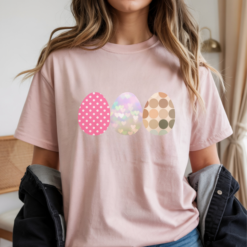 Easter Eggs T-Shirt - Premium Cotton Tee