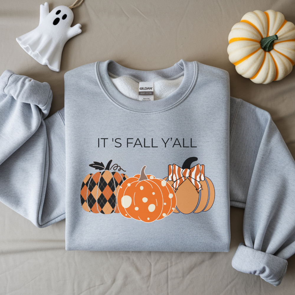 It’s Fall Y’all Sweatshirt | Cozy Autumn Pullover for Teen Girls & Women