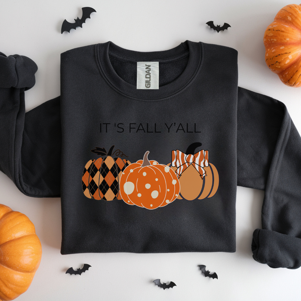 It’s Fall Y’all Sweatshirt | Cozy Autumn Pullover for Teen Girls & Women