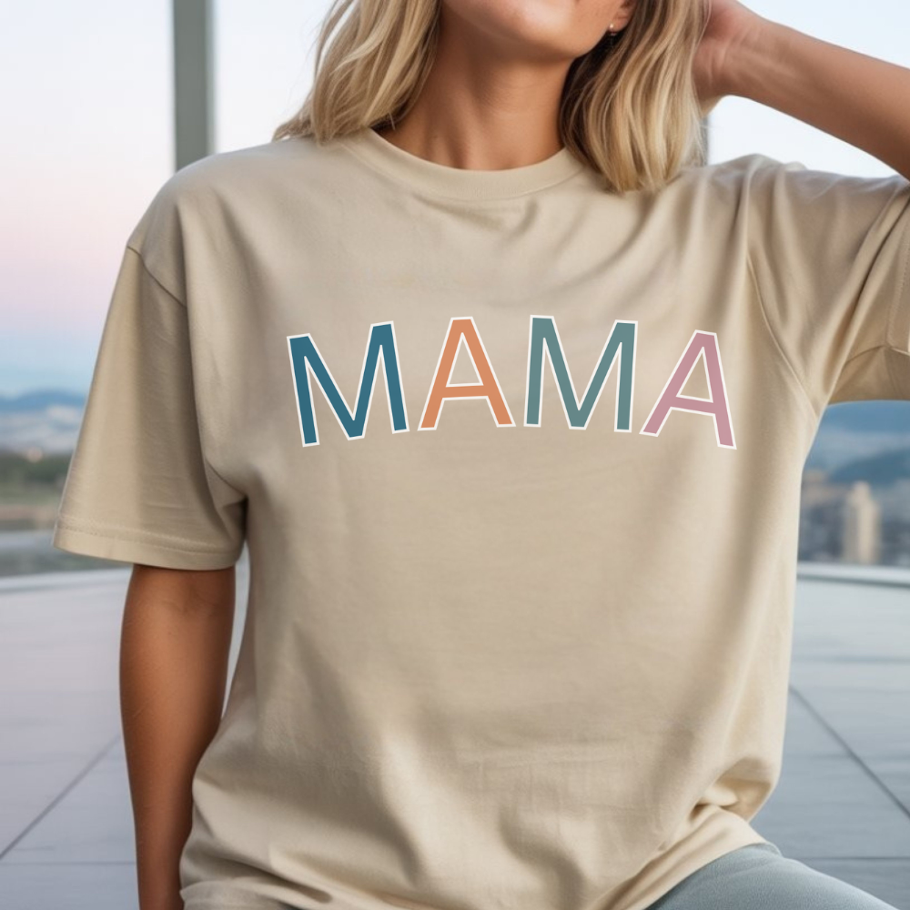 Mama T-Shirt – Soft & Proud Gift for Mom