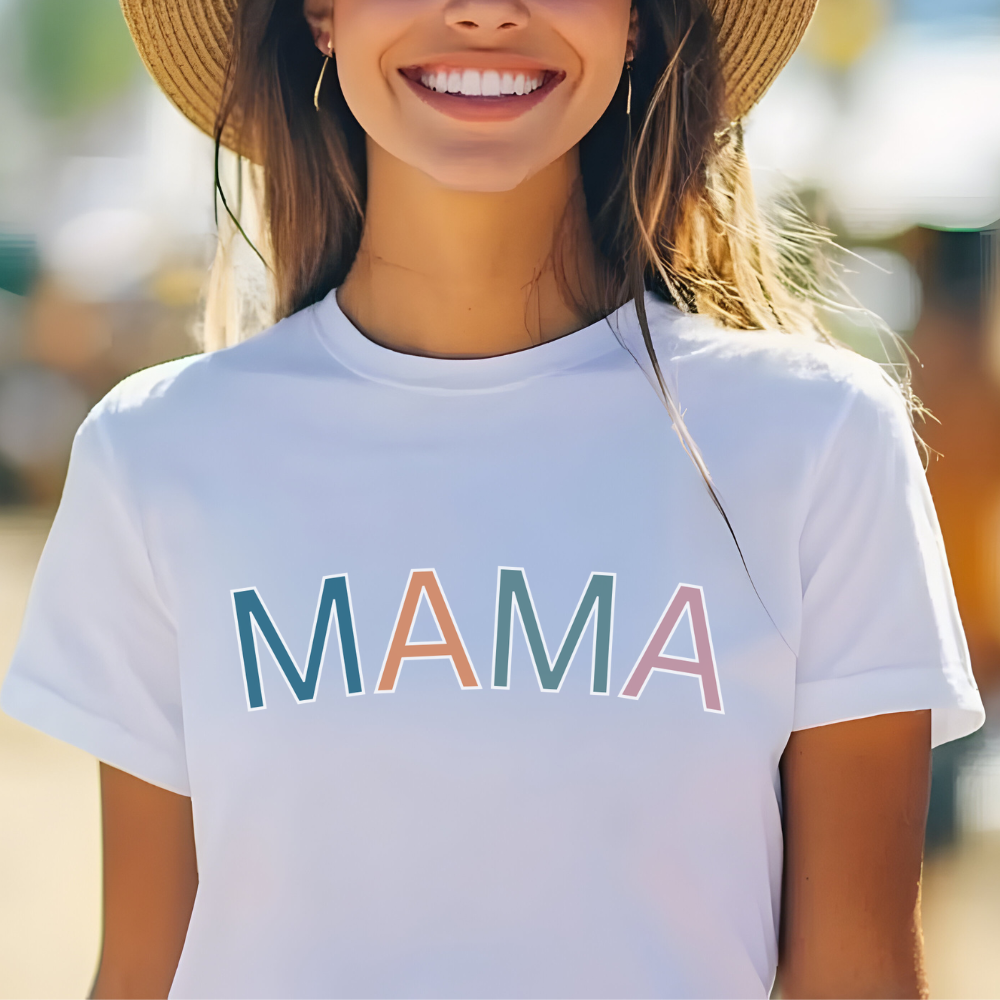 Mama T-Shirt – Soft & Proud Gift for Mom