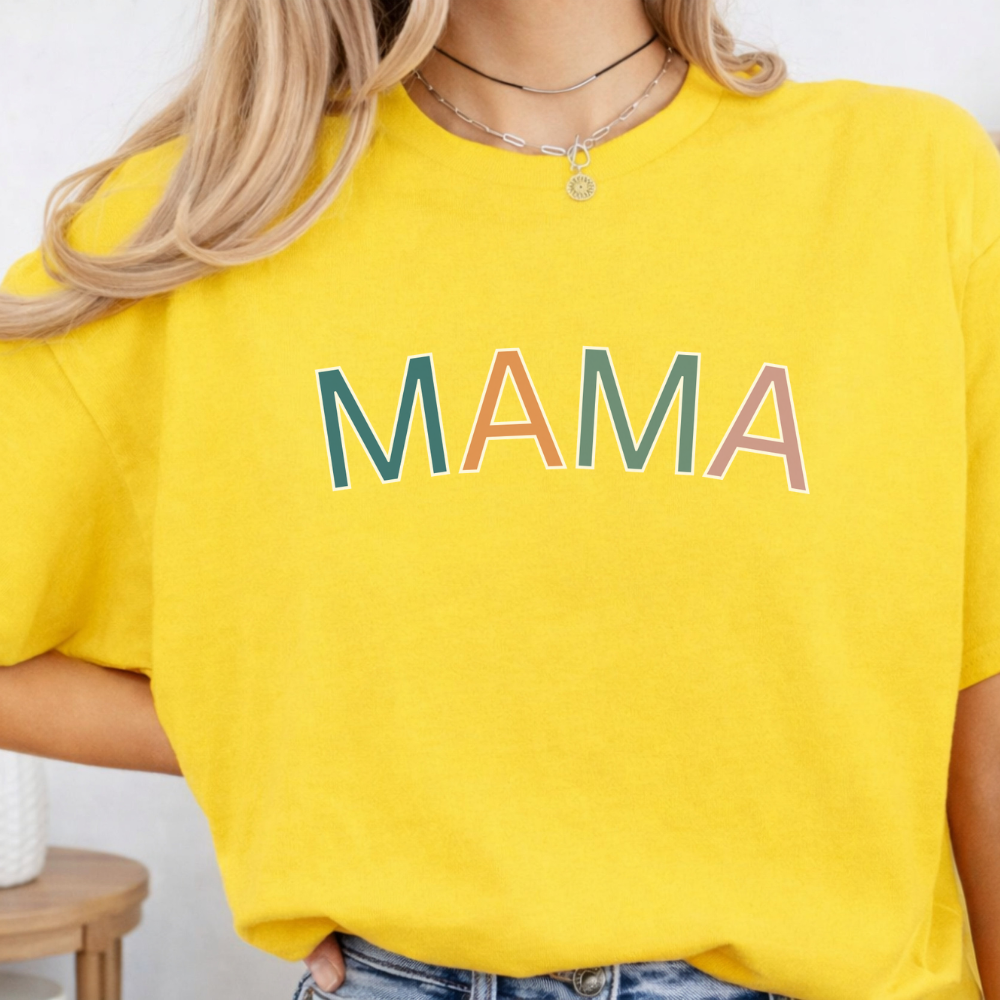 Mama T-Shirt – Soft & Proud Gift for Mom