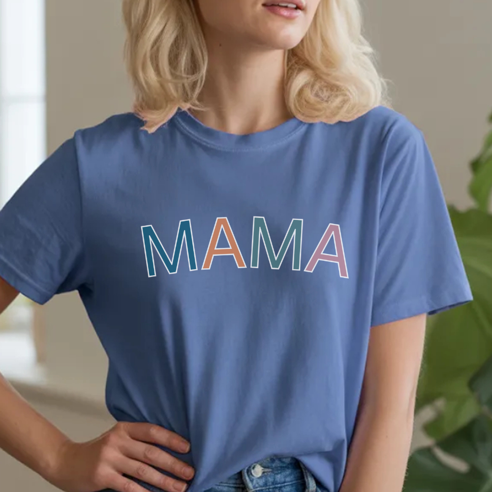 Mama T-Shirt – Soft & Proud Gift for Mom