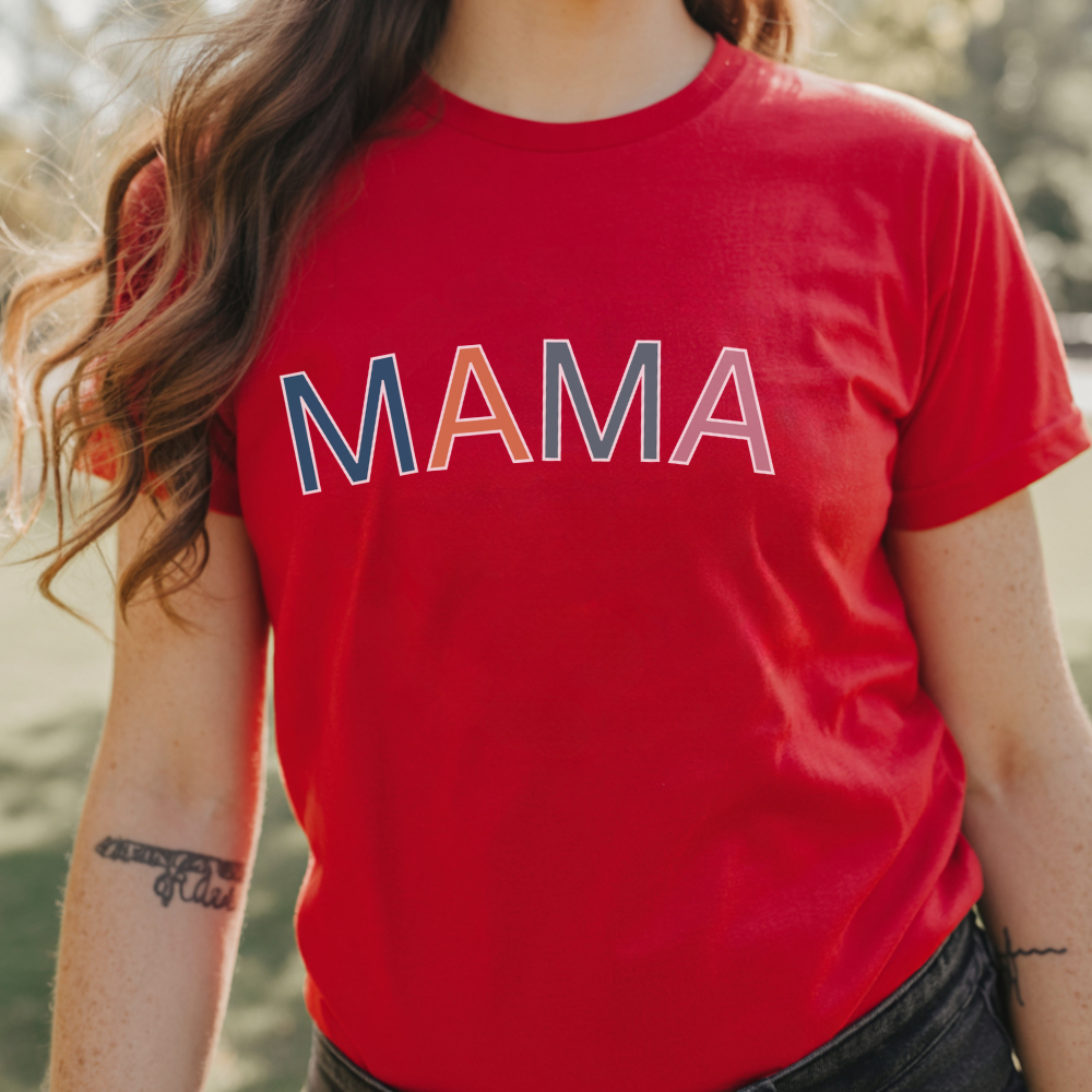 Mama T-Shirt – Soft & Proud Gift for Mom