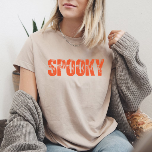 Spooky Halloween T-Shirt | Unisex Cute & Comfy Fall Tee for Men & Women