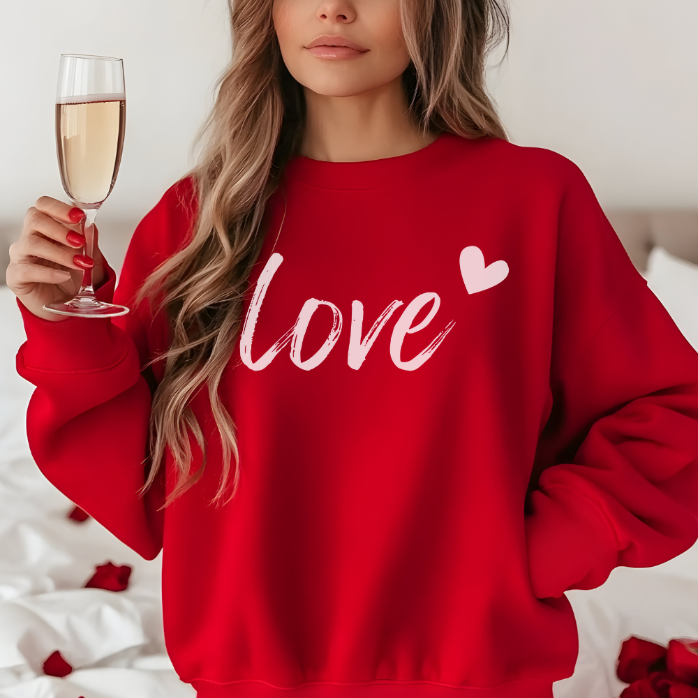 Love Women's Comfort Fit Sweatshirt - Perfect Gift for Mom, Wife, Daughter