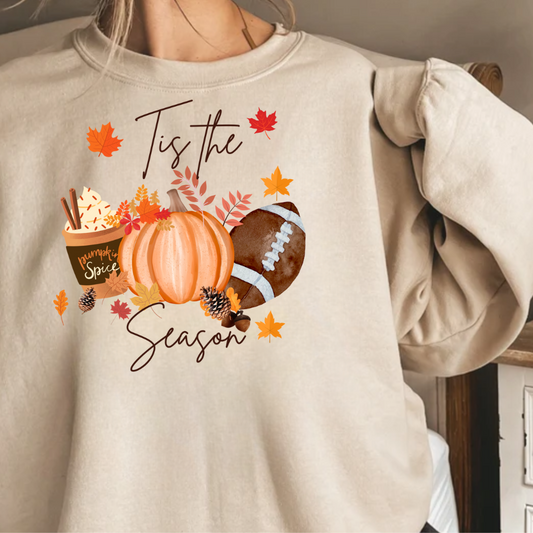 Tis The Season Crewneck Pullover Sweatshirt