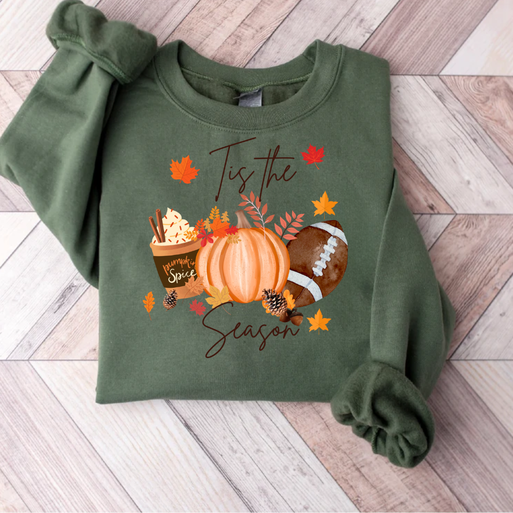 Tis The Season Crewneck Pullover Sweatshirt