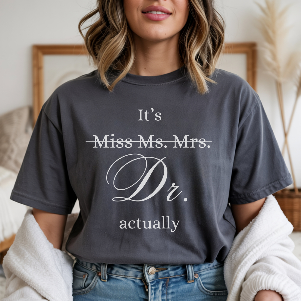 Women's Doctor Graduation T-Shirt | MD, PhD Medical School Gift