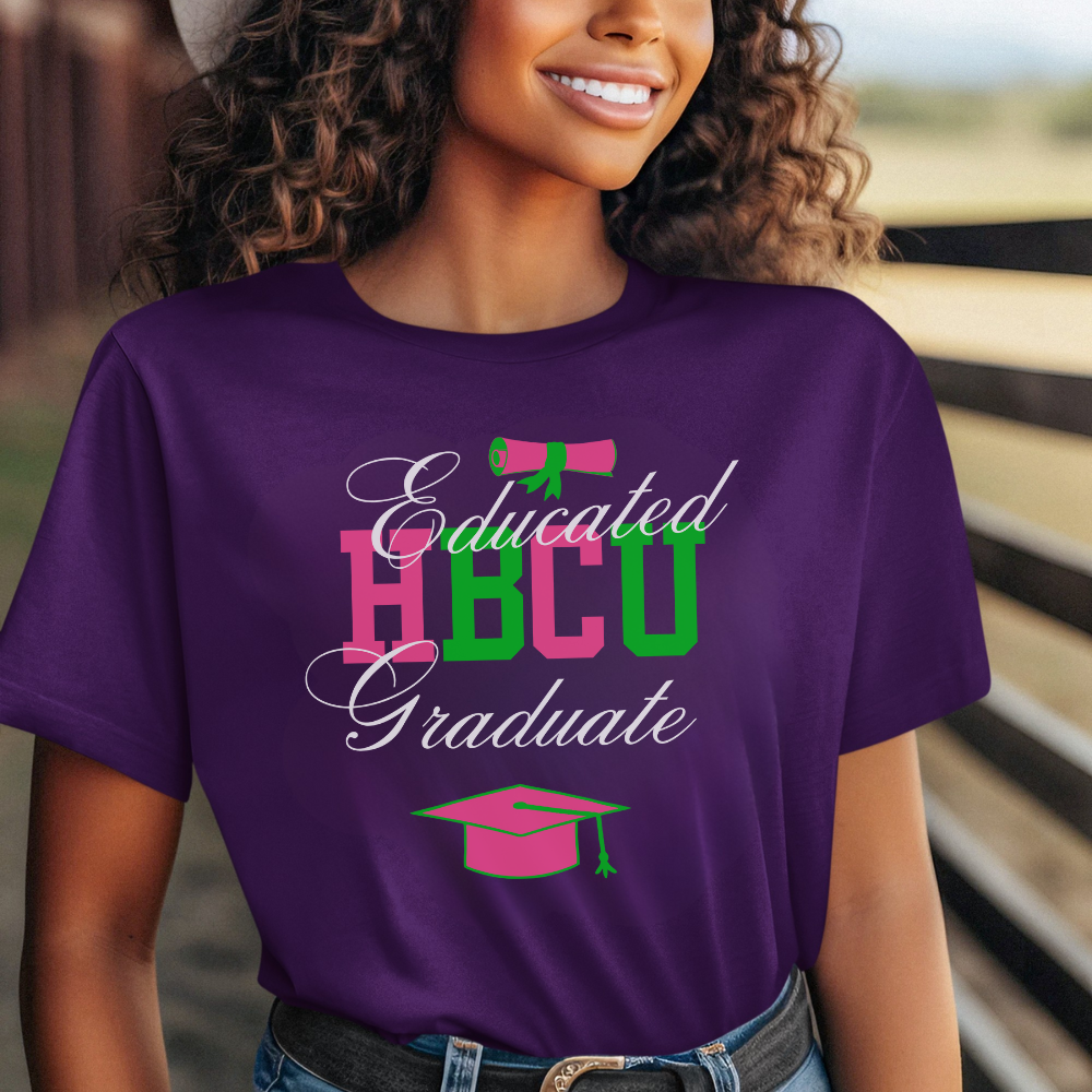 Women's HBCU Graduate T-Shirt | Proud Alumni Celebration Gift
