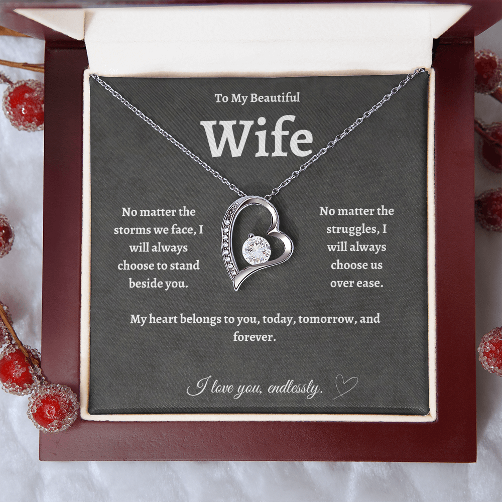 Eternal Forever Love Necklace For Wife - A Symbol of Forever Gift