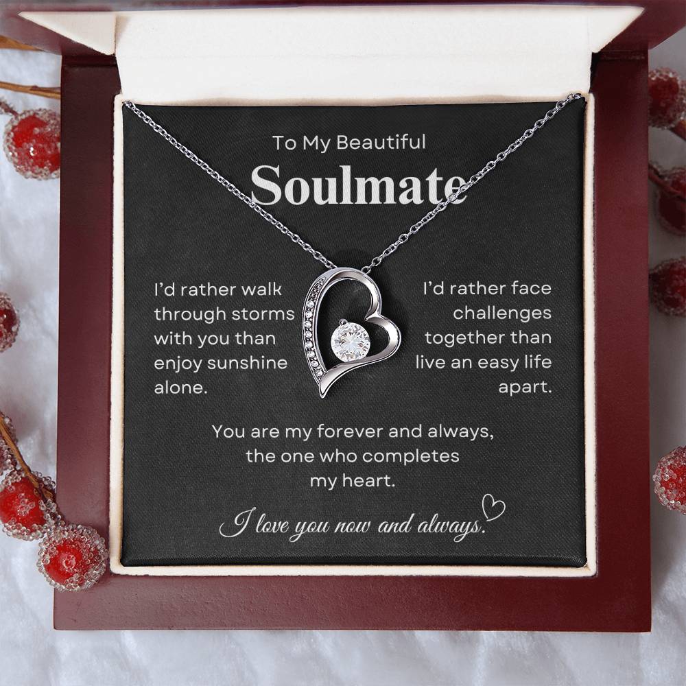 Eternal Love Necklace for Soulmate - Symbol of Forever Love - BMC