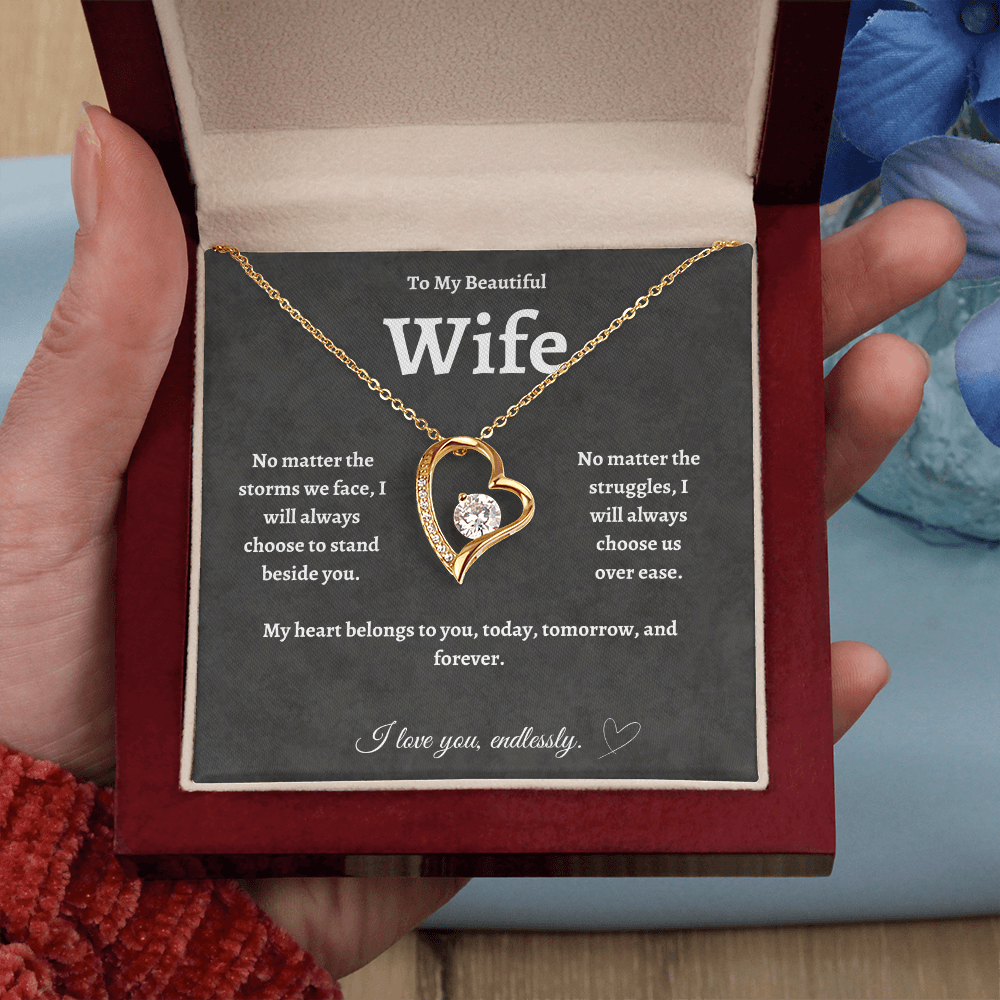 Eternal Forever Love Necklace For Wife - A Symbol of Forever Gift