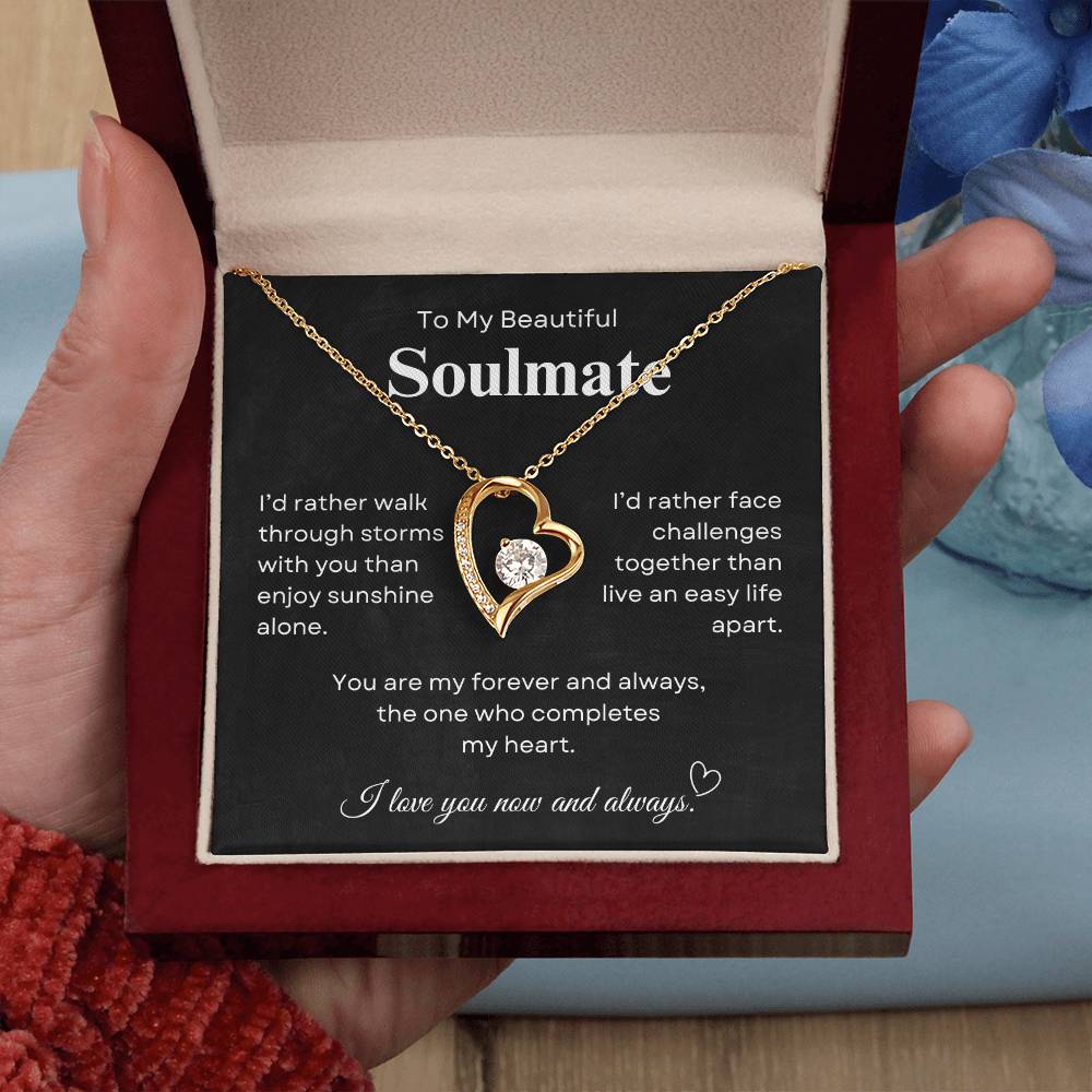 Eternal Love Necklace for Soulmate - Symbol of Forever Love - BMC