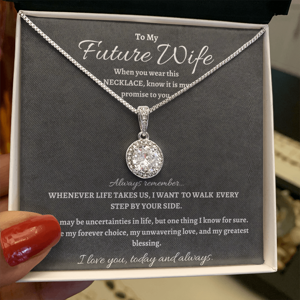 Eternal Hope Necklace for Future Wife -Symbol of Love and Hope Gift