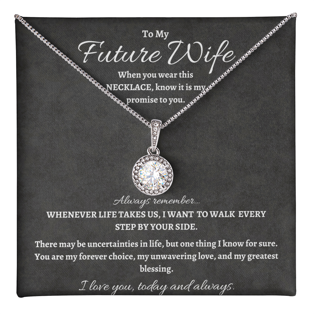 Eternal Hope Necklace for Future Wife -Symbol of Love and Hope Gift