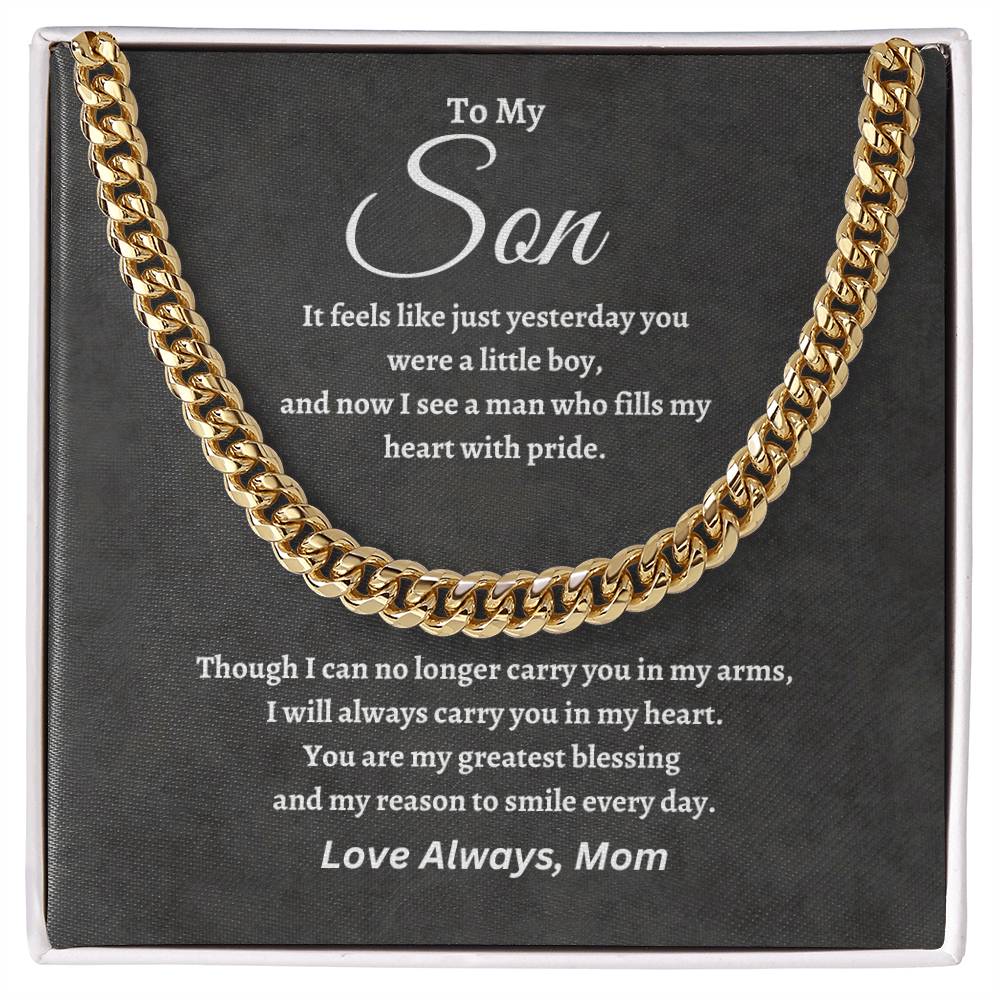 Cuban Link Chain for Son: BMMC