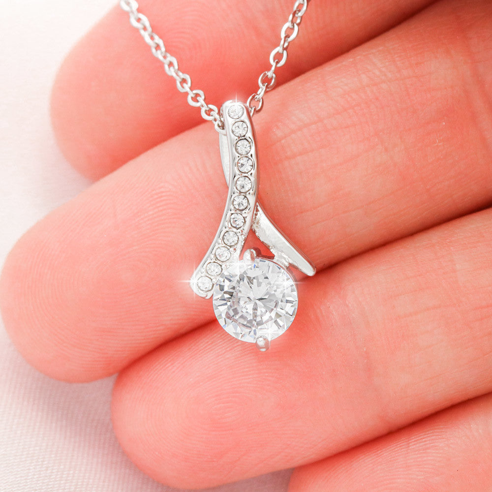 Aunt & Niece | Alluring Beauty Ribbon Necklace | Gift for Niece from Aunt