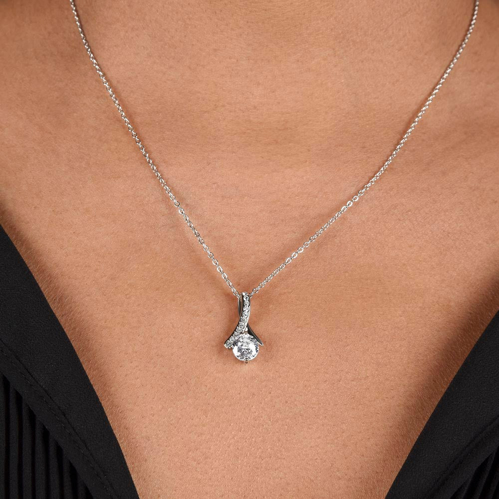 Aunt & Niece | Alluring Beauty Ribbon Necklace | Gift for Niece from Aunt